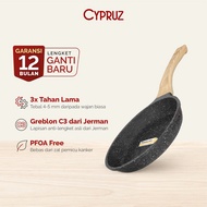 Come on, Hurry Up and Promo - Cypruz Non-Stick Fry Pan Premium Grey Granite Diecast Series