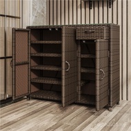 Large Door Cabinet Entry Outdoor Sunscreen Outside Door Waterproof Storage Villa Balcony Household C