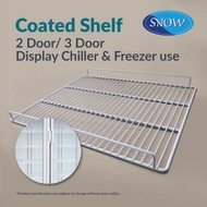 SNOW COATED SHELF / 2 DOOR &amp; 3 DOOR DISPLAY CHILLER/ FREEZER COATED SHELF / SINGLE DOOR CHILLER LY-380F/ LY-380FB SHELF