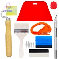 13Pcs Complete Wallpaper Tools Kit Wallpaper Smoother Tools for Wallpaper, Car Vinyl Wrap, Window Fi