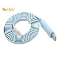 A&W USB to RJ45 For Cisco USB Console Cable