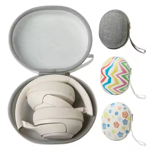 Qcy H3 Headphone Storage Bag MT6 Headset Bags H1i Hard Shell Protective Case Travel Organizer Access