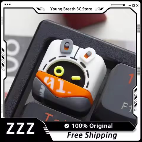 Zenless Zone Zero Bangboo Keycap Individuality Resin Art Mechanical Keyboard Cute Custom Keycap Pc G