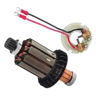 Carbon Brush Holder And Armature Compatible With For Dhp458 Bhp458 Ddf458 Bdf458 Includes Part