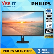 Philips 24E1N1100D/69 23.8" FHD 100Hz IPS Monitor Black ( HDMI, VGA, DVI, 3 Yrs Warranty ) PHLIPS 27