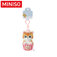 MINISO名創優品MOFUSAND【正版授權】雪糕系列主題款毛絨掛件(粉色雪糕杯)