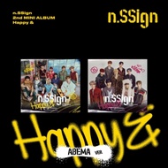 N.SSIGN - 2ND MINI ALBUM [HAPPY &] (ABEMA #1 VER.)