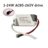 AC85~265V 1-3W 4-7W 8-12W 12-18W 18-24W LED Driver Power Supply Adapter Transformer for LED Lights downlight track light ceiling lamp