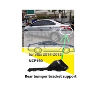 ☬TOYOTA VIOS NCP150 2014 2015 2016 2017 2018 Rear Bumper Side Bracket support