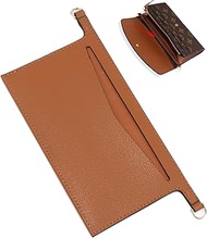 Leather Purse Insert Organizer Conversion Kit for Emilie Wallet, Divider Pocket Inside Clutch for Wo