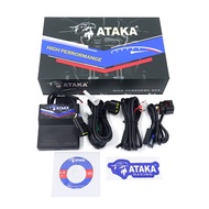 ATAKA สีแดงลีโอแข่งรถจักรยานยนต์ ECU สำหรับ YAMAHA EXCITER 150 V1 V2 ปลั๊กและเล่น