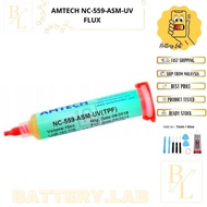 AMTECH NC-559-ASM-UV FLUX with Syringe Plunger Welding Flux