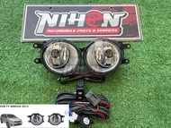 TOYOTA INNOVA 2012-2015 w/ Harness and switch (TY-190) Foglamp VIOS Fog Lamp Fog Light Front Bumper 