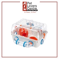 FERPLAST Hamster Cage-Combi 1 (Silver) (40.5x29.5x22.5cm)