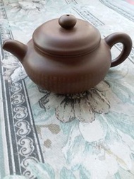 紫砂茶壺  - 壺身刻心經紫砂壺 容量約200ml