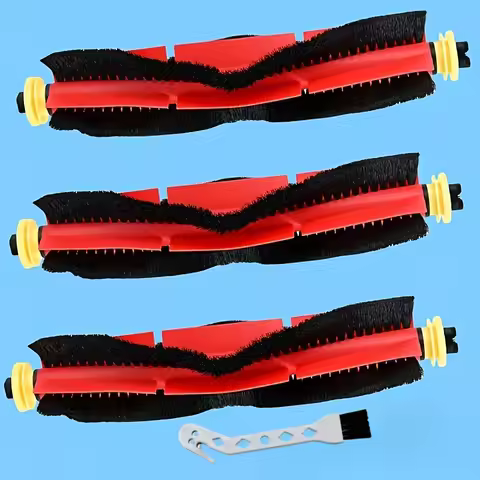 3 Main Brushes + 1 Tool For Roborock S6/S6 MaxV/E4/S4 Max/S5/S5 Max/S4/E2/E3/E5/E20/E25/E35/S50/S65 