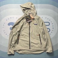 Patagonia Patago Houdini กลางแจ้งน้ำหนักเบากันน้ำผิวลมกันแดดเสื้อกันหนาวสำหรับผู้ชายและผู้หญิง