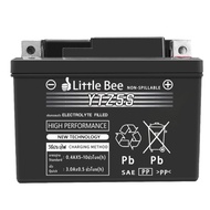 【รับประกัน10ปี】แบตเตอรี่ 12V 5Ah Little Bee YTZ5s แบตเตอรี่มอเตอร์ไซค์ แบตเตอรี่แห้ง สำหรับ wave cli