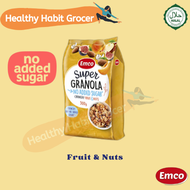 EMCO Super Granola No Added Sugar (500g) | Fruit & Nuts | Nuts & Almonds | Strawberry