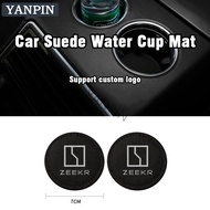 ZEEKR Car Suede Cup Mat X 009 007