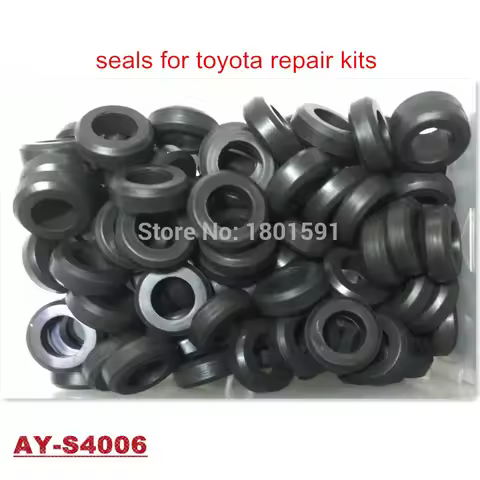 1000Pieces for Toyota Mazda Mitsubishi Fuel Injector Lower Rubber Seals 16*8.8*5.5mm (AY-S4006)