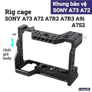 PROTECTIVE FRAME SONY A73 A72 A7R3 A7R2 A7S3 A7S2 A9 with second screws on the right side Sony A7M3 