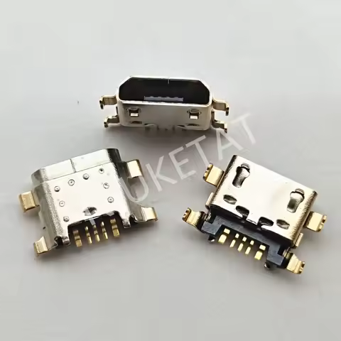 10-100pcs Micro USB Connector 5pin Jack Charging Port For Vivo Xplay6 V5 Y67 Y69 Y71 Y75 Y79 Y81S Y8