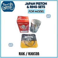 YAMAHA RXK RXK135 4Y2 Piston Ring Sets Piston JAPAN SIZE STD-200