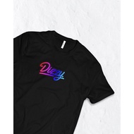 Dizzy Tshirt/T-Shirt Gradation Sticky Black | DISTRO t-shirts for men and women