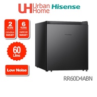 Hisense Mini Bar Fridge Refrigerator (60L) RR60D4AGN / RR60D4ABN