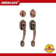 AMERILOCK Door Knob for Main Door Entrance Handle Set with Single Cylinder Dead Bolt Lock (AL 8071) 