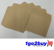 Library Card Pockets 3 5/8" x 3" 50Pcs