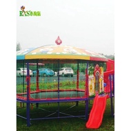 Promotional Children's Trampoline Combo Slide Trampoline Slide Slide Slide Bounce Bed Jumping Bed Ch