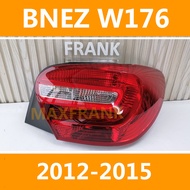 FOR Mecerdes Benz W176 A180 A200 A260 12-15 TAILLIGHT TAIL LIGHT TAIL LAMP BRAKE LIGHT BACK LIGHT