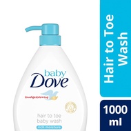 Baby Dove Rich Moisture Head To Toe Wash - 1000 mL