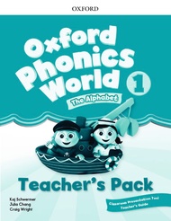 Bundanjai (หนังสือเรียนภาษาอังกฤษ Oxford) Oxford Phonics World 1 Teacher s Pack with Classroom Prese