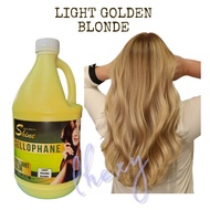 GS - CELLOPHANE HAIR TREATMENT WITH COLOR 1/2 GAL - SALON USED