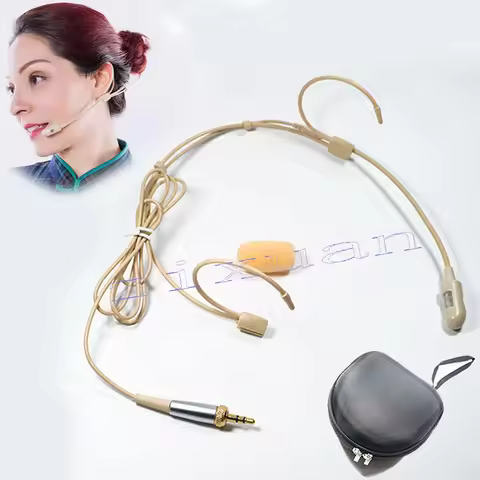 Hypercardioid Condenser Headset Microphone Mic For Sennheiser EW 100 300 500 G 1 2 3 4 Wireless Inte