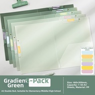 Colorful Adjustable Capacity File Folder A3