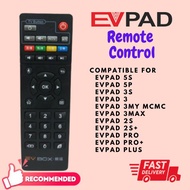 EVPAD Tv Box Remote Control for EVPAD 5S / 5P / 3S / 3 / 3Max / 2S / Pro+ / Plus Oem Alat Kawalan Jauh EVPAD