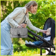 Diaper Change Pad Outdoor Folding Diaper Changing Pad with Multiple Pockets Reusable Compact Changin