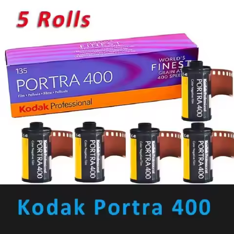 1-5 Roll KODAK PORTRA400 135 Professional Color Negative Film 35mm 36EXP C-41 ISO 400 Outdoor Photog