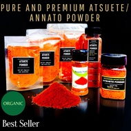 pure and premium atsuete/annato powder