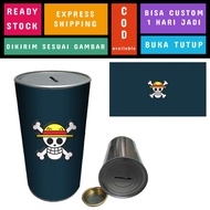 Ryani - Unique Character Tin Piggy Bank, Open-Close Gift Souvenir - ONE PIECE - 02-OPC02
