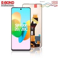 Phone Display for Tecno Spark 20 20C LCD Cellphone Screen Replacement installation