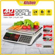 DY-729 40kg Electronic Digital Price Computing Rechargeable Supermarket Counting Scale Penimbang Har