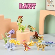 DANY COMBO 10 PIECES MINI 3D PAPER ASSEMBLY DINOSAUR THEME PLANE WARSHIP FOR DC KIDS
