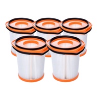 Shark FILTER 5 pcs for CS851 Compatible Cordless Vacuum Cleaner