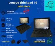 Lenovo thinkpad 10 tablet intel atom Second bergaransi