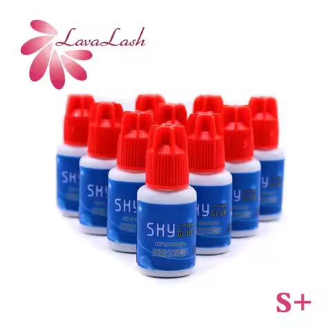 Wholesale Original Korea 5ml Sky S+ Glue 1s Fast Dry Strong Eyelash Extension Glue Adhesive Retentio